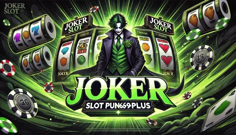 JOKER SLOT เปิดโลกเกมออนไลน์ รวมเกมดังอันดับ 1 ไม่ล็อคยูส